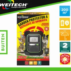 Weitech Ultrasone Dierenverjager met Flits