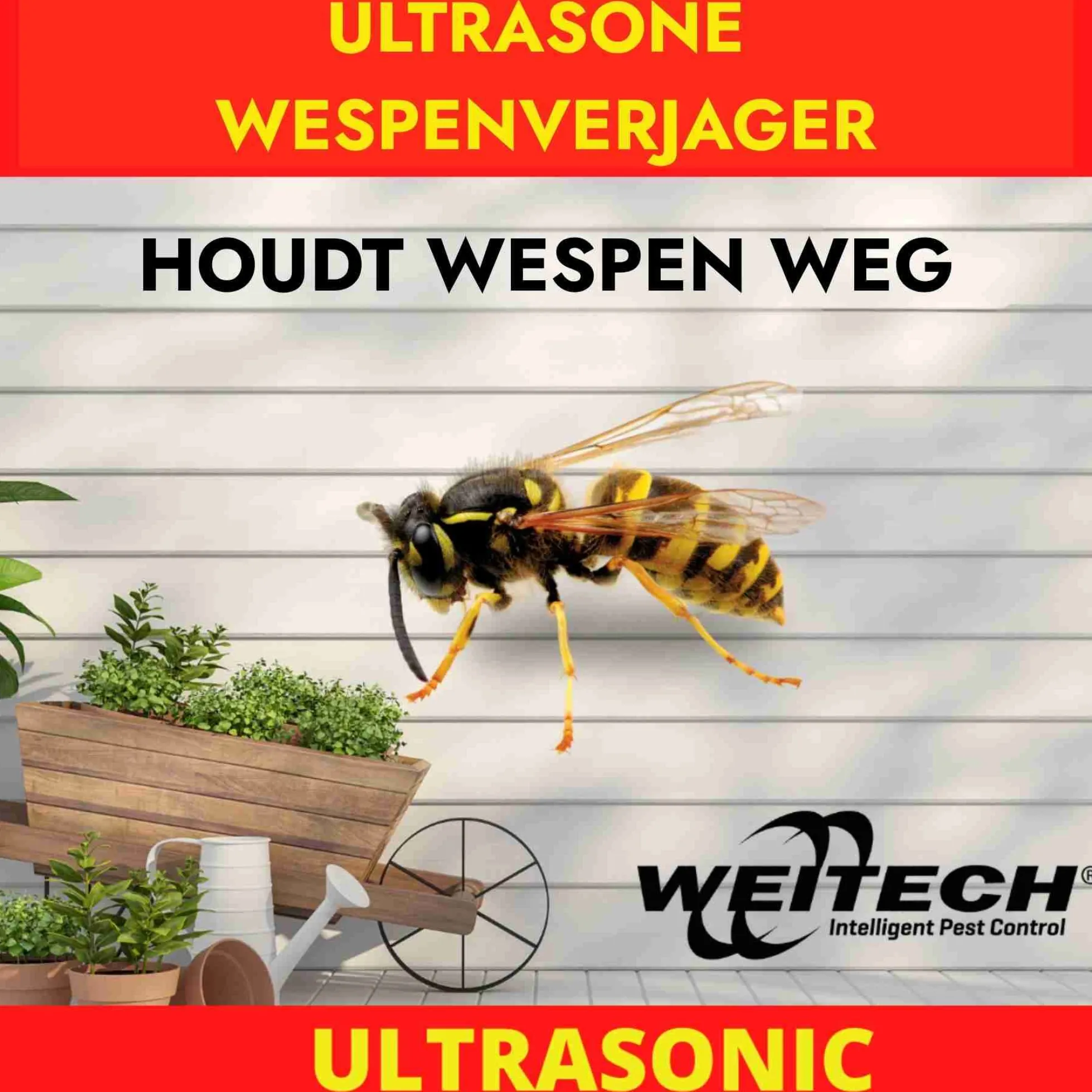 Weitech Ultrasone Wespenverjager